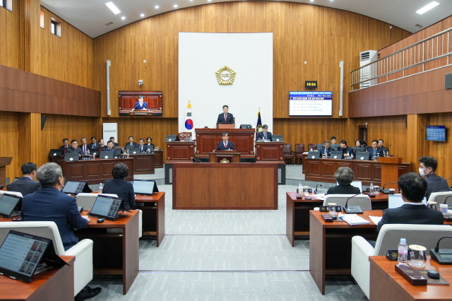 경주시의회, 추경예산안 포함 7건 안건 심의