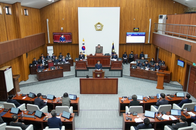경주시의회, 제294회 제2차 정례회 폐회