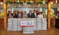 오선사, 경주 사회복지시설에 백미 100포 기탁