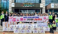 황성동 달달복지단, 경로당 ‘효 꾸러미’ 전달